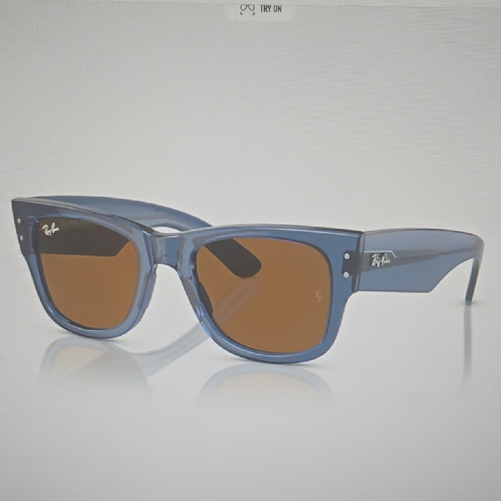 New Ray-Ban Blue and Brown Sunglasses